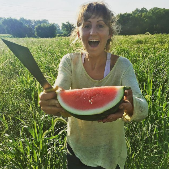 Liz Visser of Owl's Nest Farm, MD